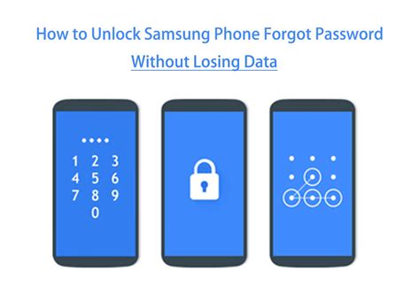 Can you unlock a Samsung if you forgot the password?