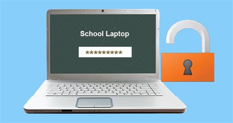 Can you unlock school laptop?