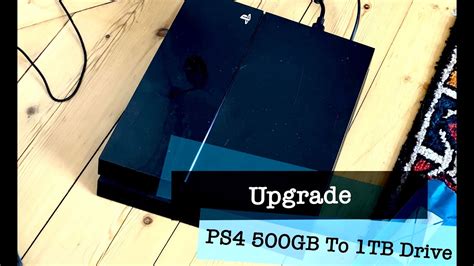 Can you upgrade a 500GB PS4 to 1TB?