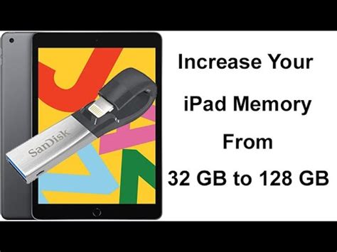 Can you upgrade iPad storage?
