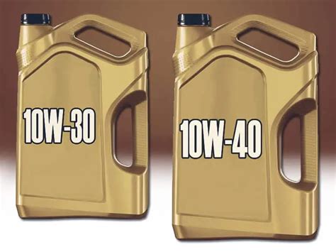 Can you use 10W40 instead of gear oil?