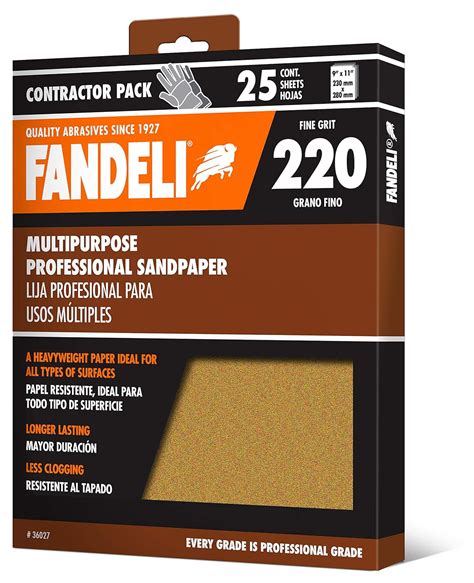 Can you use 220 grit sandpaper?