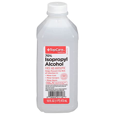 Can you use 70% isopropyl alcohol on skin?