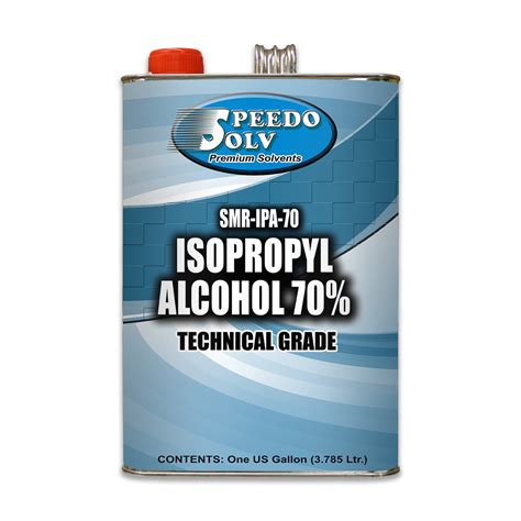 Can you use 70% isopropyl alcohol to clean metal?