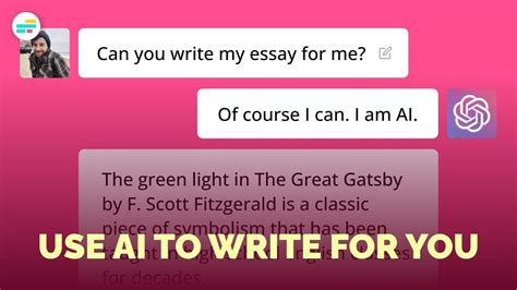 Can you use AI for essays?