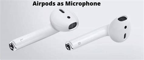 Can you use AirPods as a mic on Xbox?