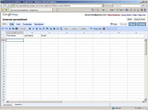 Can you use Google Docs like Excel?