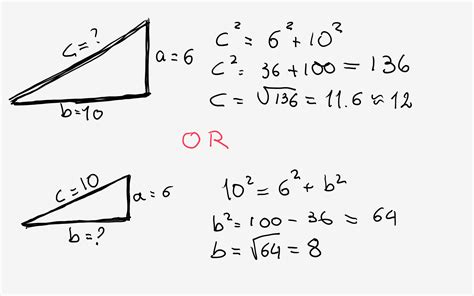 Can you use Pythagorean theorem on a right triangle?