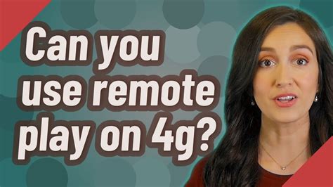 Can you use Remote Play while not on the same network?