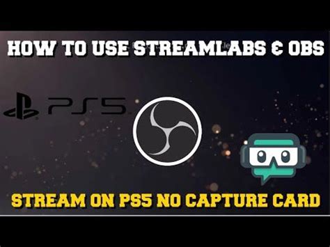 Can you use Streamlabs without a capture card?