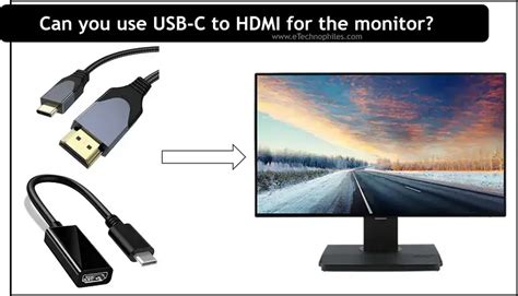 Can you use USB instead of HDMI?