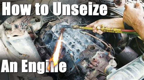 Can you use WD40 to Unseize an engine?