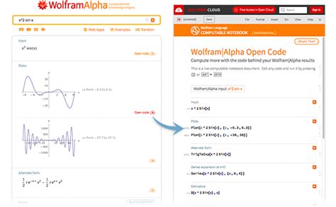 Can you use Wolfram Alpha for coding?