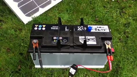 Can you use a car battery for solar?