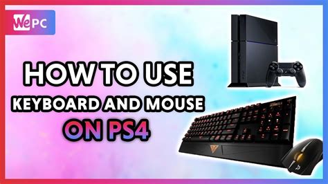 Can you use a keyboard with a ps4?