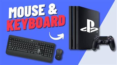 Can you use a mouse on PS4?