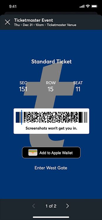 Can you use a screenshot of a barcode ticket?