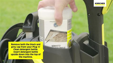 Can you use any detergent in a Karcher pressure washer?