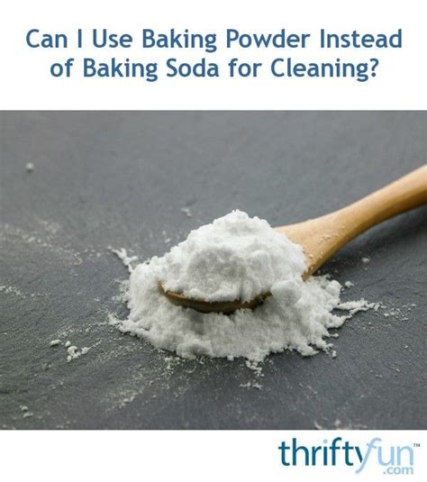 Can you use baking powder on wood?