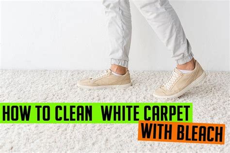 Can you use bleach on carpet?