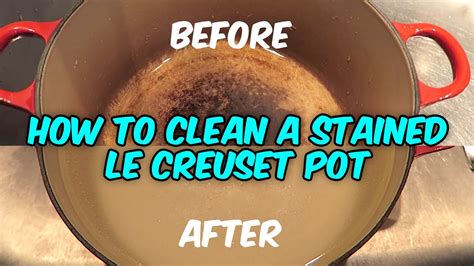 Can you use bleach to clean Le Creuset?