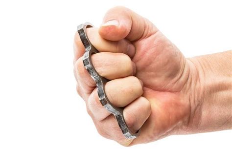 Can you use brass knuckles for self-defense in Indiana?