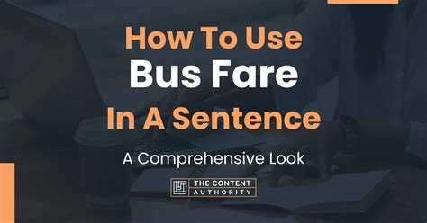 Can you use bus as a verb?