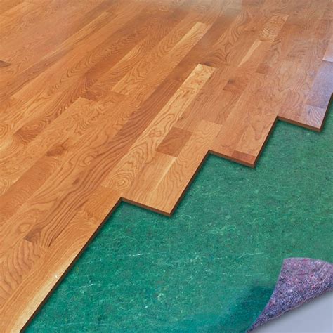 Can you use carpet underlay for wooden flooring?