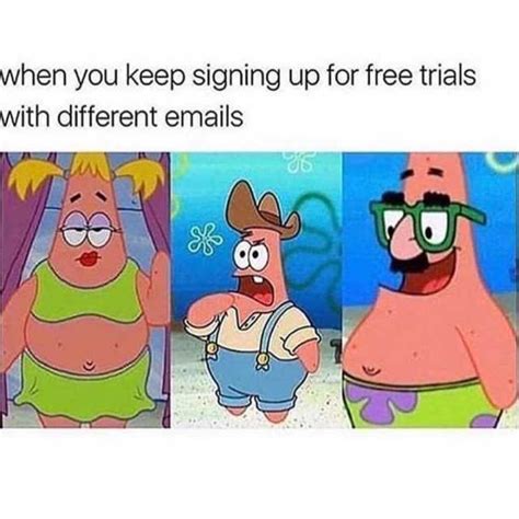 Can you use different emails for free trials?