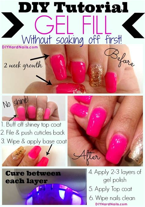 Can you use gel to fill acrylic nails?