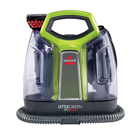 Can you use hot water in BISSELL carpet cleaner?