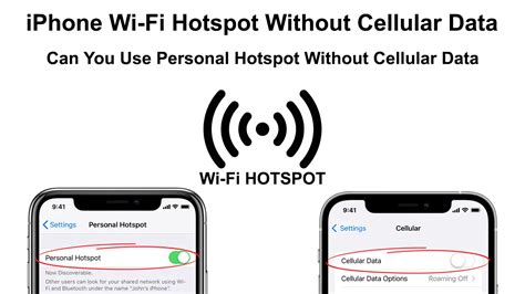 Can you use hotspot without Wi-Fi?