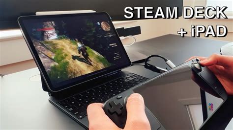 Can you use iPad as a monitor for steam deck?