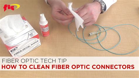 Can you use isopropyl alcohol to clean fiber optic cable?