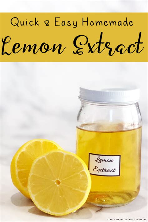Can you use lemon extract instead of lemon oil?