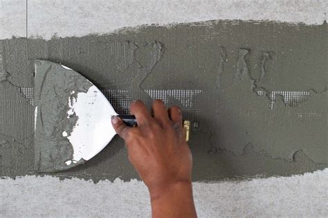 Can you use mortar over concrete?