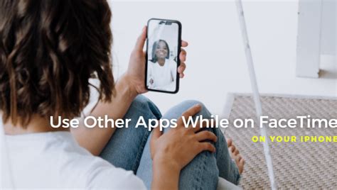 Can you use other apps while on FaceTime?