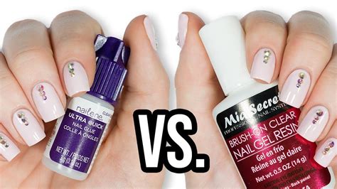 Can you use resin as nail glue?