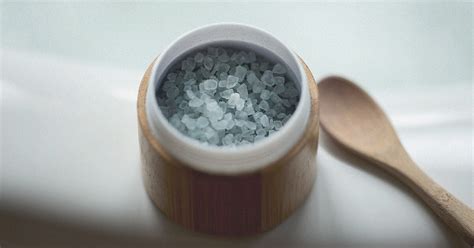 Can you use salt instead of sugar for a scrub?