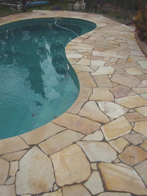 Can you use sandstone around a pool?