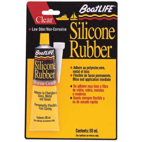 Can you use silicone on rubber seals?