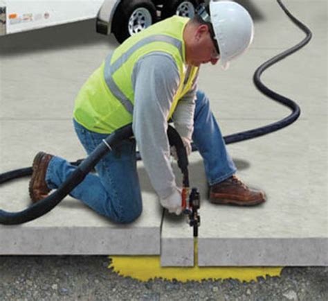 Can you use spray foam to level concrete?