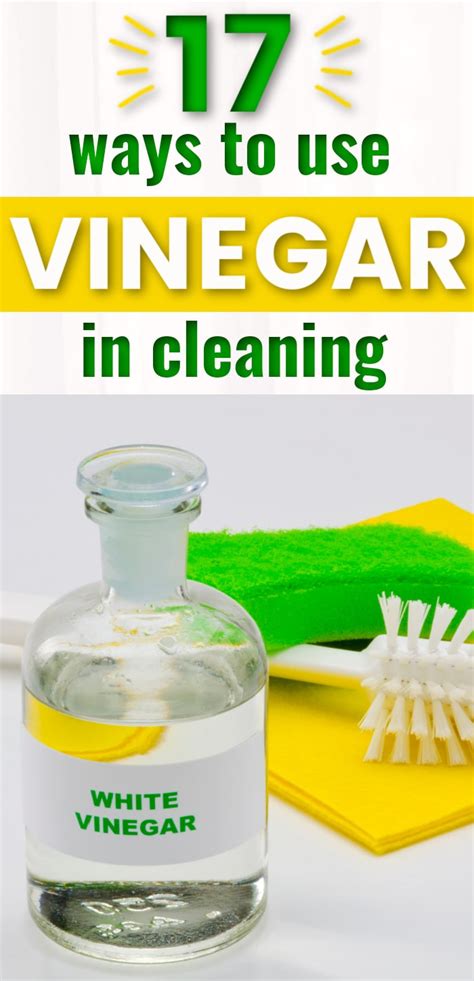 Can you use straight vinegar to clean?