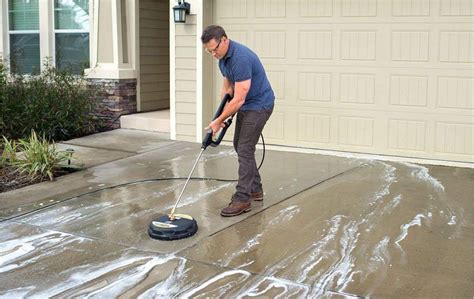 Can you use washing powder to clean driveway?