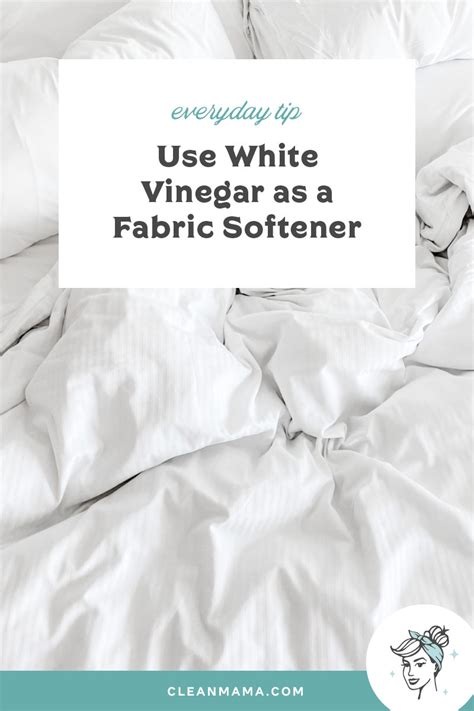 Can you use white vinegar on fabric?