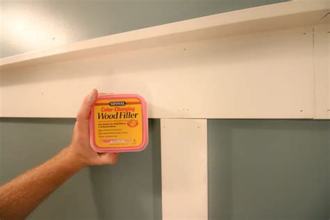 Can you use wood filler on a corner?