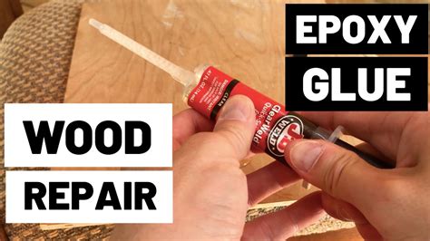 Can you use wood glue instead of epoxy?