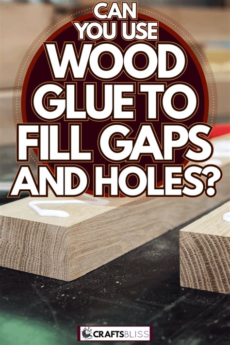 Can you use wood glue to fill screw holes?
