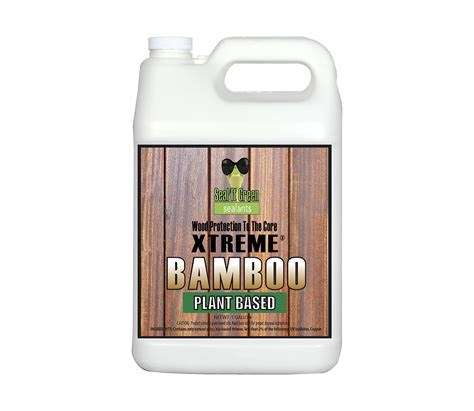 Can you use wood sealer on bamboo?