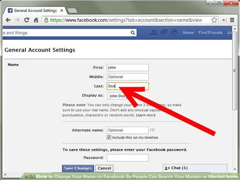 Can you use your maiden name on Facebook?